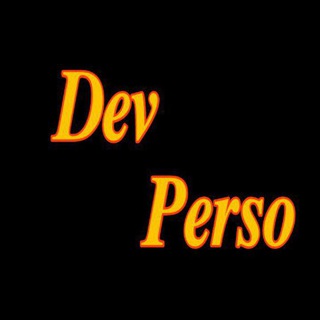 Логотип @dev_perso - 𝗗𝗲𝘃 𝗣𝗲𝗿𝘀𝗼
