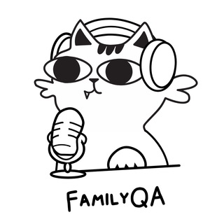 Логотип @dev_qa - QA Family by Alexey