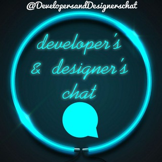 Логотип @developersanddesignerschat - Comment & chat