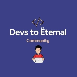 Логотип @devstoeternal - Devs to Eternal Community 🧑‍💻-Canal