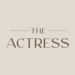 Логотип @diarytohappiness - The Actress - канал о стиле