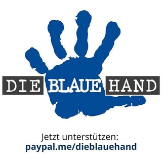 Логотип @dieblauehand - Die Blaue Hand