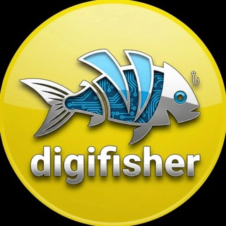 Логотип @digifisher - فروشگاه لوازم ماهیگیری دیجی فیشر