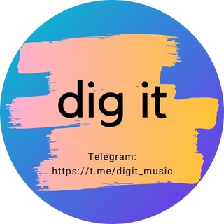 Логотип @digit_music - dig it