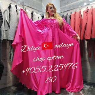 Логотип @dilya777 - 🤩🤩Dilya 🇹🇷 🇹🇷 Optom Turkiya🤩🤩👠👛👗🧥