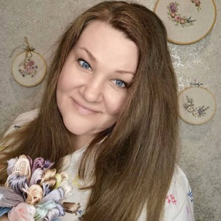 Логотип @dina_chernykh_vyshivka - Ручная вышивка Дины Черных