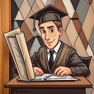 Логотип @diplomiich - Диплом Дипломыч