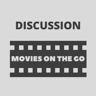 Логотип @discuss_movie_on_the_go - DISCUSSION MOVIES ON THE GO
