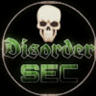 Логотип @disordersec - >Disorder_
