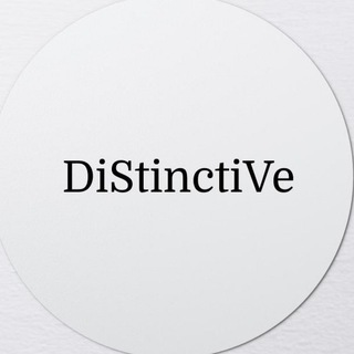 Логотип @distinctivefashion - DiStinctiVe