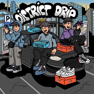 Логотип @district_drip - District Drip