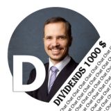 Логотип @dividends_chat - 1 000 долларов дивидендами | Чат