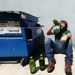 Логотип @divingdump - God's strongest Dvmpster Divers 2: electric boogaloo