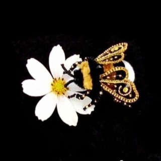 Логотип @diycraftsm - Марина Ларина. Броши из бисера и не только