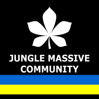 Логотип @dnb_chat - JUNGLE MASSIVE COMMUNITY