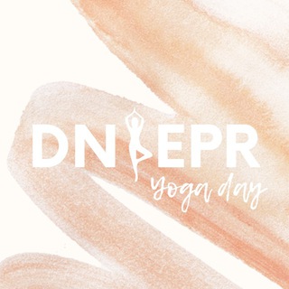 Логотип @dnepryoga - День Йоги у Дніпрі