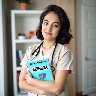 Логотип @doc_therapy - ЛЕЧЕБНИК📖🩺