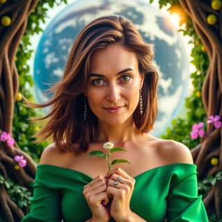 Логотип @doch_zemli - Проект Дочь Земли/ Регина Горбатова /Жиляева /