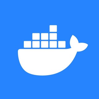 Логотип @docker_ru - Docker — русскоговорящее сообщество