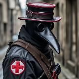 Логотип @doctor_chuma - ⚕️Чумный Доктор⚕️