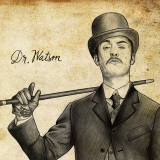 Логотип @doctorwatson20 - Доктор Ватсон