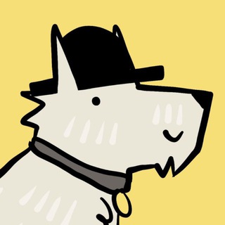 Логотип @dog_in_hat - Рисую руками