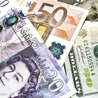 Логотип @dollarevroib - Доллар, Евро, Фунт 💵💶💷