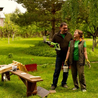 Логотип @dom_rustaev - 🏠 ДОМ РУСТАЕВЫХ💃Сад 🍔Рецепты 🤗Лайфхаки