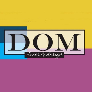 Логотип @domdesignaidekor - ДОМ ДИЗАЙНА и ДЕКОРА