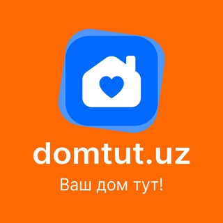 Логотип @domtutuz - Domtut.uz - новостройки Ташкента с ценами