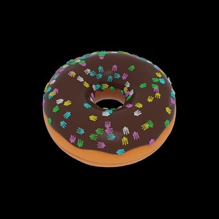 Логотип @donatercomua - Донатьте. Будь ласка 🍩🍩🍩