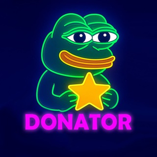 Логотип @donator111 - Донатор - Заработок, Крипта, Звезды