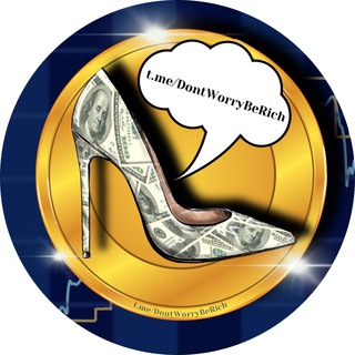 Логотип @dontworryberich - Don’t worry. Be rich.