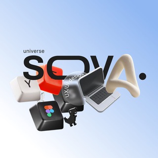 Логотип @donuts_sova - Креативно дизайнерская | SOVA