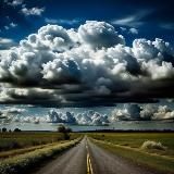 Логотип @dorogaoblaka - Дорога с облаками