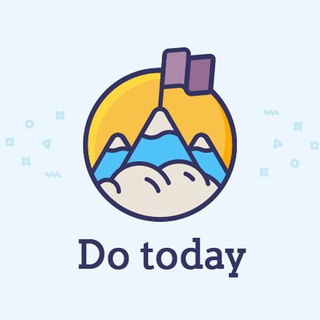 Логотип @dotoday - Do today ☀️