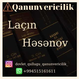 Логотип @dovletqulluguqanunvercilik - Dövlət Qulluğu-Qanunvericilik ⚖