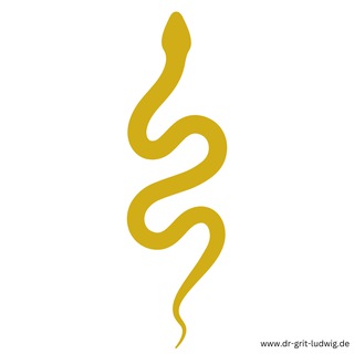 Логотип @drgritludwig - Die goldene Schlange