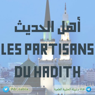 Логотип @drnabila_french - Les partisans du Hadith