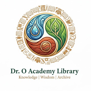 Логотип @drolibrary - БИБЛИОТЕКА Академии Природы Dr O