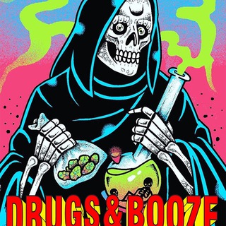 Логотип @drugsandbooze - DRUGS & BOOZE