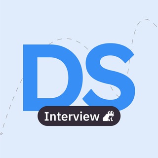 Логотип @ds_interview_lib - Библиотека собеса по Data Science | вопросы с собеседований