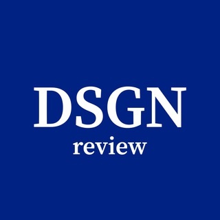 Логотип @dsgn_review - DSGN review