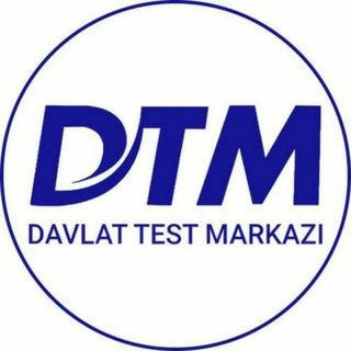 Логотип @dtmtestabituriyentlar_2020_n1 - Boʻlajak talabalar | fanlar bo'yicha testlar | UYDA QOLING