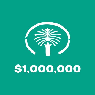 Логотип @dubaistars - $1,000,000 на недвижимости в ОАЭ