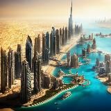 Дубай с огоньком