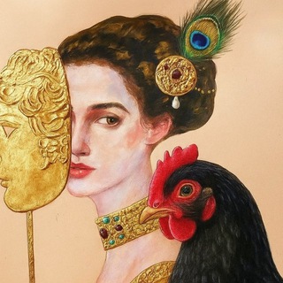 Логотип @duchess_feeding_chickens - Герцогиня кормит кур