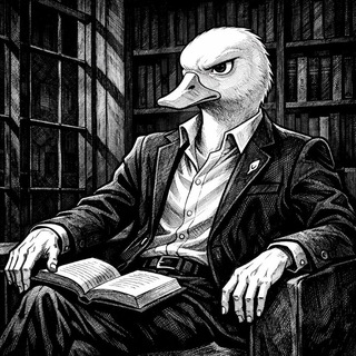 Логотип @duck_liberal_party - Утиная либеральная партия