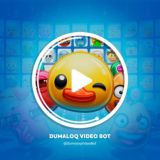 Логотип @dumaloqvideobot - Dumaloq Video 🤖