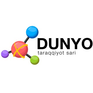 Логотип @dunyo_taraqqiyot - DUNYO TARAQQIYOT SARI